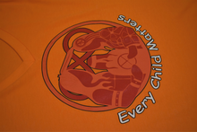 Load image into Gallery viewer, Every Child Matters T-Shirt (Orange with Red Logo)
