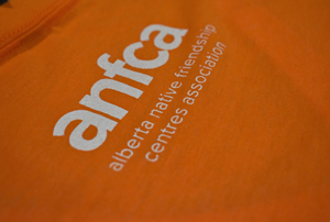 Every Child Matters T-Shirt (Orange with Red Logo)